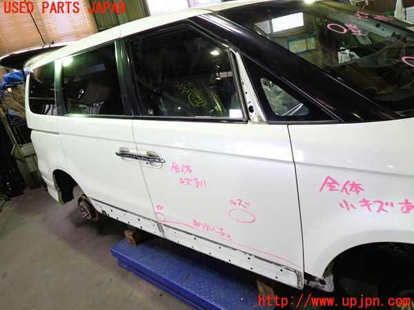 1UPJ-9238151230]エリシオン(RR1)右前ドア AGC M2H4 中古_3