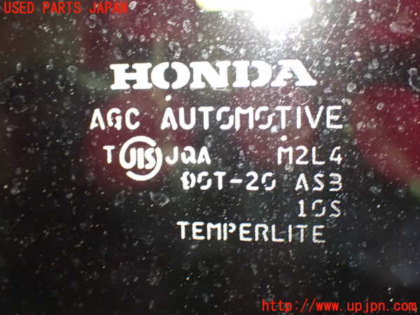 1UPJ-9238151382]エリシオン(RR1)左クォーターガラス AGC M2L4 中古_2