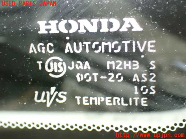 1UPJ-9238151202]エリシオン(RR1)左フロント三角窓ガラス AGC M2H3 中古_2