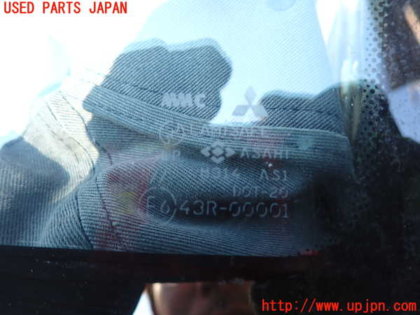 1UPJ-9238161195]パジェロ(V45W)フロントガラス ASAHI M314 中古_3