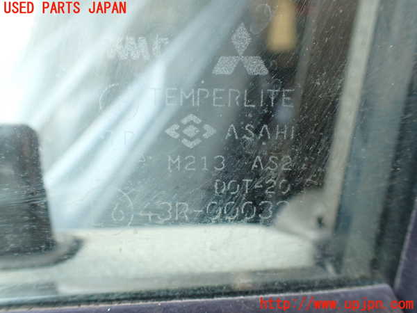 1UPJ-9238161260]パジェロ(V45W)左前ドア ASAHI M213 中古_4