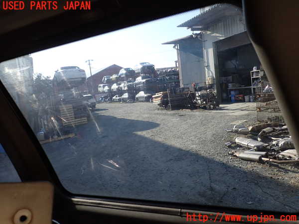 1UPJ-9238161380]パジェロ(V45W)右クォーターガラス ASAHI M2L4 中古_2