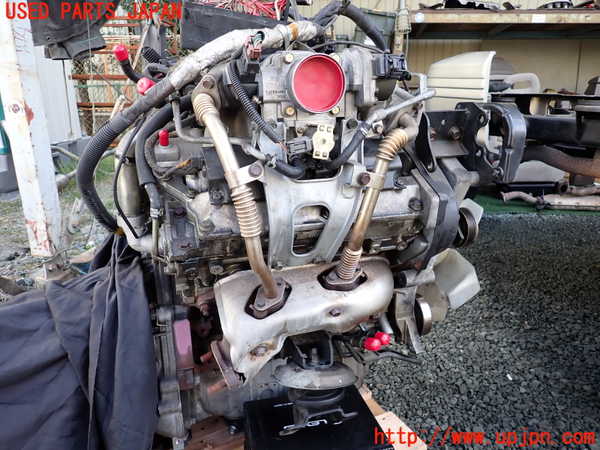 1UPJ-9238162010]パジェロ(V45W)エンジン 6G74 4WD 中古_2