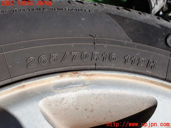 1UPJ-9238169034]パジェロ(V45W)タイヤ　ホイール　1本④ 265/70R16 中古_2