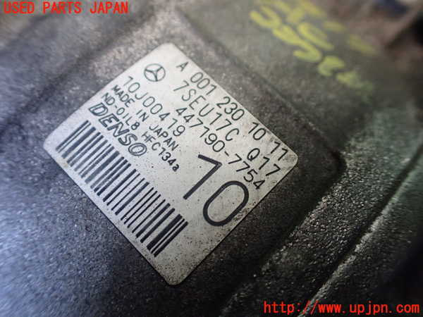 1UPJ-9238176025]ベンツ ビアノ(Viano) W639(639811)エアコンコンプレッサー 中古_4