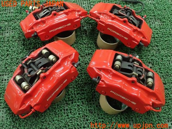 3UPJ=9238190302]ポルシェ ケイマン(98721 C型)純正 brembo ブレンボ フロント キャリパーローターセット 中古_3