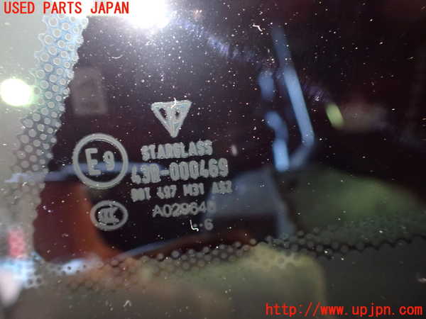 1UPJ-9238191382]ポルシェ・ケイマン(98721)左クォーターガラス STARGLASS M31 中古_2