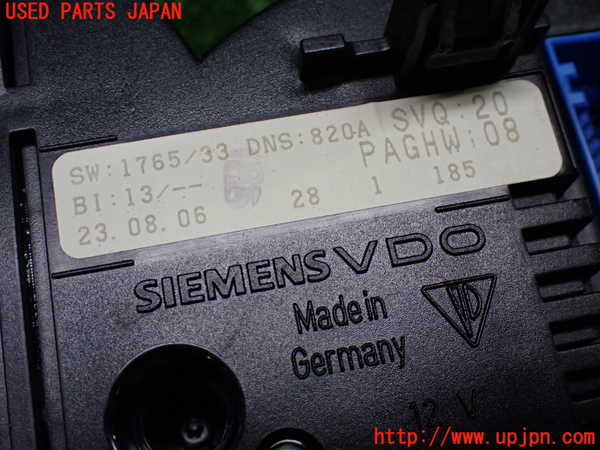 1UPJ-9238196170]ポルシェ・ケイマン(98721)スピードメーター 中古_4