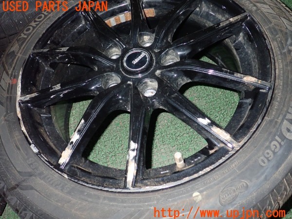 3UPJ=9238200917]スイフト スポーツ(ZC33S)HOT STUFF ホットスタッフ G.SPEED G-02 タイヤホイール 16×6.5J +48 PCD114.3 5穴 4本 中古_2