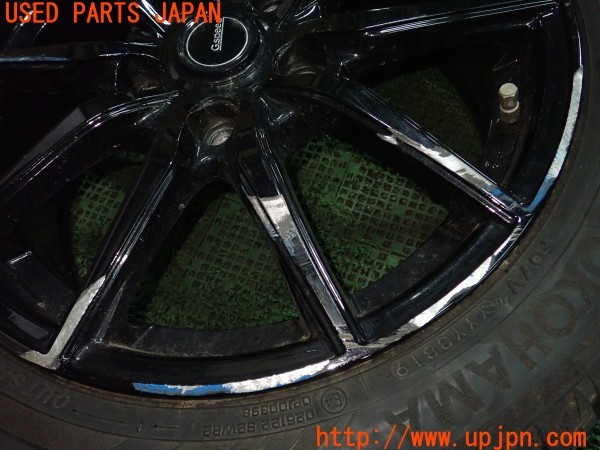 3UPJ=9238200917]スイフト スポーツ(ZC33S)HOT STUFF ホットスタッフ G.SPEED G-02 タイヤホイール 16×6.5J +48 PCD114.3 5穴 4本 中古_3