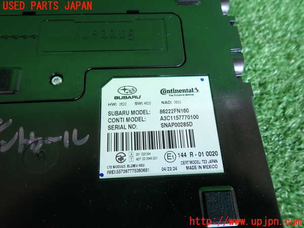2UPJ-9238216146]クロストレック(GUD)コンピューター1 中古 86222FN160_3