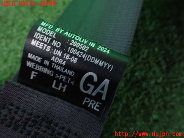 2UPJ-9238217075]クロストレック(GUD)助手席シートベルト 中古_2