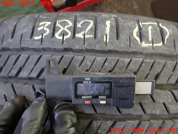 2UPJ-9238219036]クロストレック(GUD)タイヤ　ホイール　1本① 225/60R17 中古_2