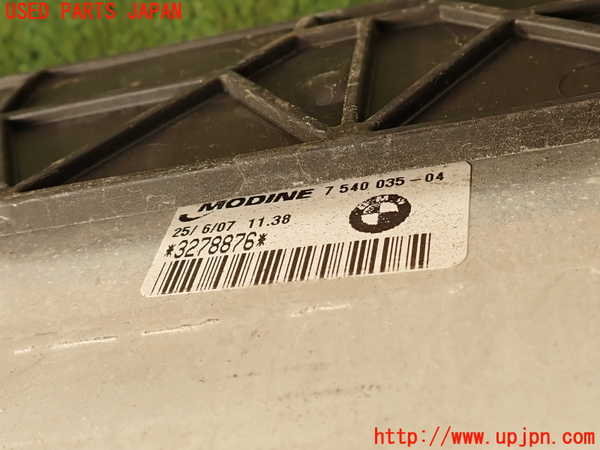2UPJ-9238222451]BMW 335i クーペ E92(WB35)インタークーラー1 中古_5