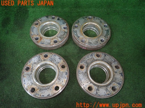 3UPJ=9238230971]ポルシェ カイエン ターボ(9PA50A 955型)社外 ワイドトレッドスペーサー 30mm PCD130 5穴 ハブ径71.6mm 難有 中古_2