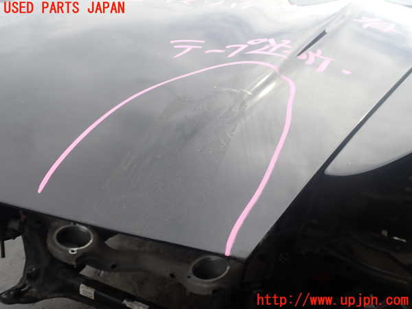 2UPJ-9238231060]ポルシェ・カイエン ターボ(9PA50A)ボンネットフード 中古_4
