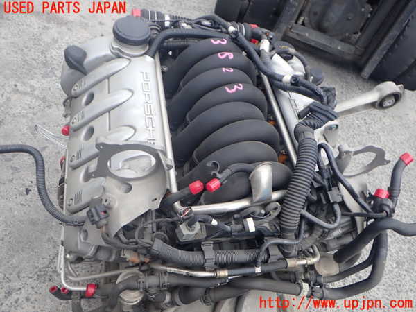 2UPJ-9238232010]ポルシェ・カイエン ターボ(9PA50A)エンジン 50 4WD 中古_2