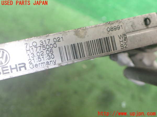 2UPJ-9238232481]ポルシェ・カイエン ターボ(9PA50A)オイルクーラー1 中古_3