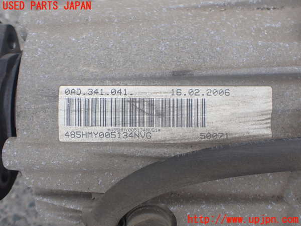 2UPJ-9238233010]ポルシェ・カイエン ターボ(9PA50A)ミッション AT 50 4WD 中古_3