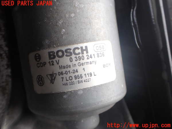 2UPJ-9238236770]ポルシェ・カイエン ターボ(9PA50A)フロントワイパーモーター 中古_2