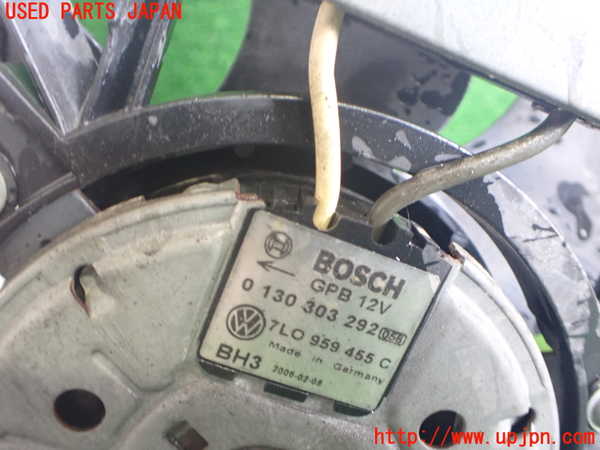 2UPJ-9238236836]ポルシェ・カイエン ターボ(9PA50A)電動ファン1 中古_4