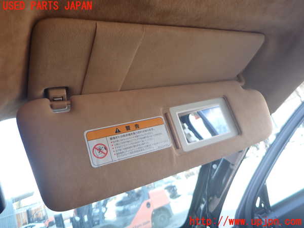 2UPJ-9238237625]ポルシェ・カイエン ターボ(9PA50A)室内サンバイザー右側 中古_2