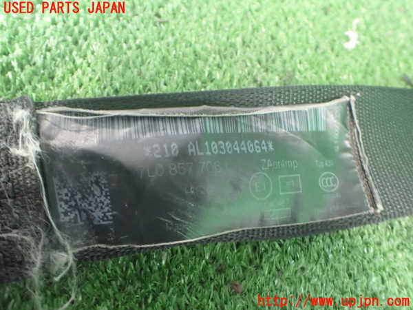 2UPJ-9238237045]ポルシェ・カイエン ターボ(9PA50A)運転席シートベルト 中古_2