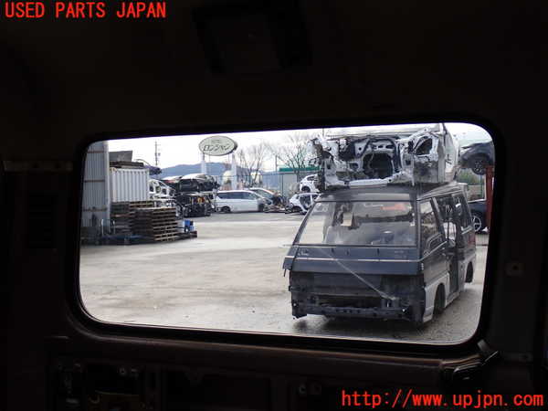 2UPJ-9238241382]ランクル60系(HJ61V)左クォーターガラス 中古 ASAHI M284 43R-00033_3