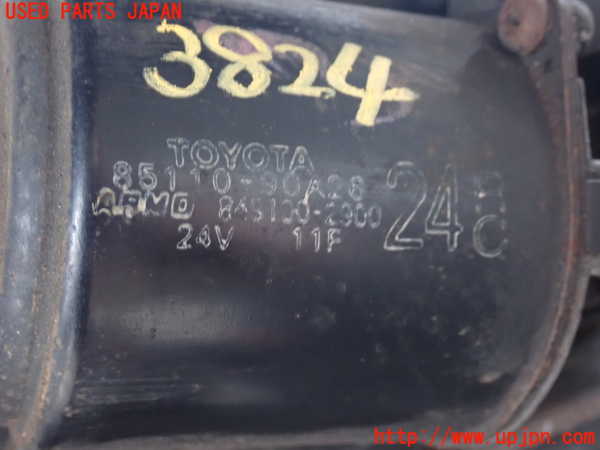 2UPJ-9238246770]ランクル60系(HJ61V)フロントワイパーモーター 中古_2