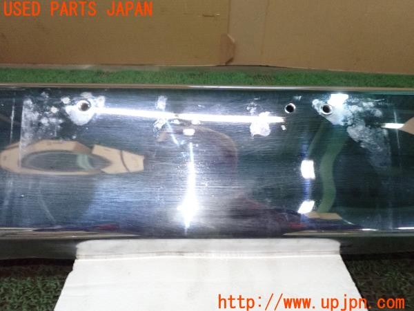 3UPJ=9238250048]ランドクルーザー80(FZJ80G)後期 社外 フロントバンパー メッキ 60フェイス車両 中古_2