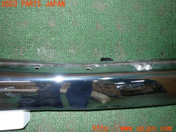 3UPJ=9238250048]ランドクルーザー80(FZJ80G)後期 社外 フロントバンパー メッキ 60フェイス車両 中古_3