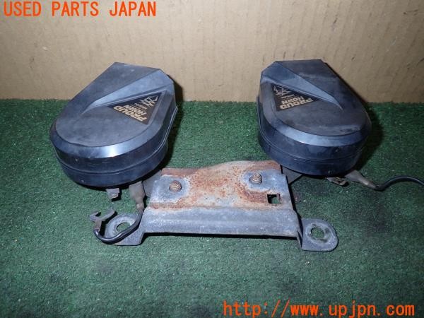 3UPJ=9238250563]ランドクルーザー80(FZJ80G)後期 MITSUBA ミツバ PROUD HORN HOS-02 ホーン クラクション 中古_2