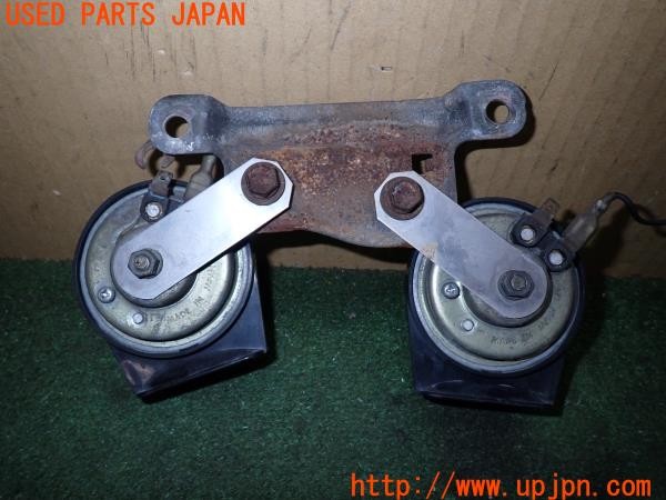 3UPJ=9238250563]ランドクルーザー80(FZJ80G)後期 MITSUBA ミツバ PROUD HORN HOS-02 ホーン クラクション 中古_4