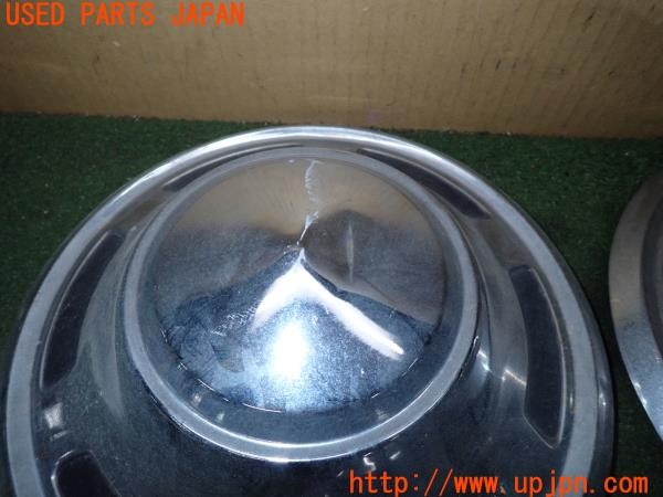 3UPJ=9238250974]ランドクルーザー80(FZJ80G)後期 トヨタ純正 ホイールキャップ 輸出用 3個 難あり 中古_4