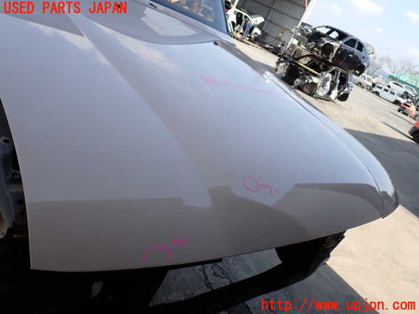 2UPJ-9238251060]ランクル80系(FZJ80G)ボンネットフード 中古_3