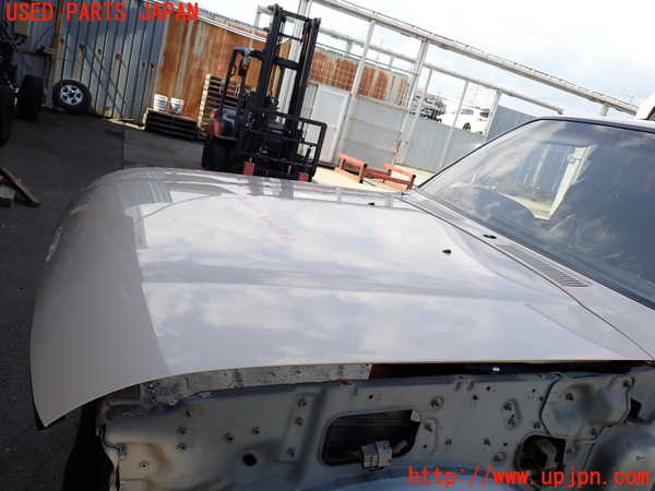 2UPJ-9238251060]ランクル80系(FZJ80G)ボンネットフード 中古_4