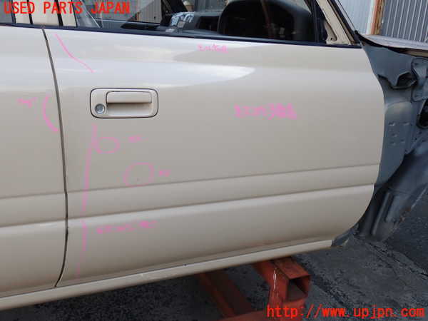 2UPJ-9238251230]ランクル80系(FZJ80G)右前ドア 中古 ASAHI M284 43R-00034_3