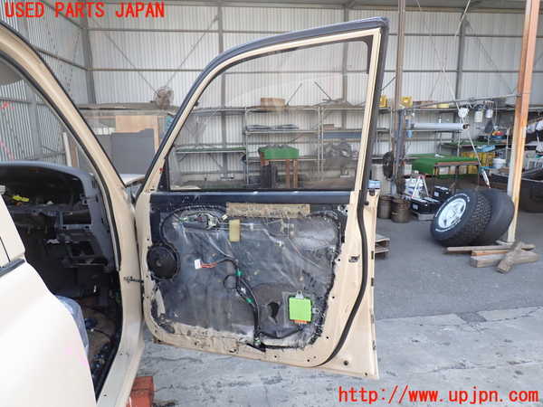 2UPJ-9238251230]ランクル80系(FZJ80G)右前ドア 中古 ASAHI M284 43R-00034_5