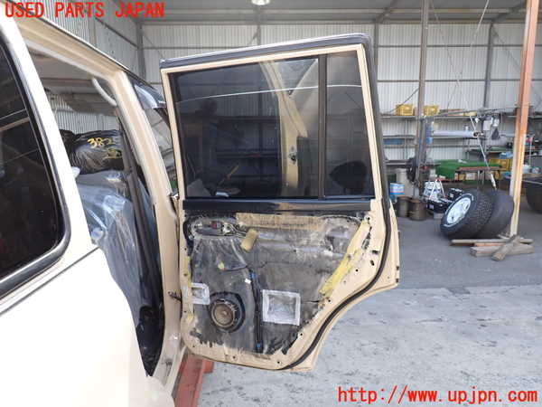 2UPJ-9238251290]ランクル80系(FZJ80G)右後ドア 中古 ASAHI M283 43R-00033_5