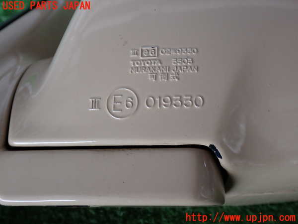 2UPJ-9238251212]ランクル80系(FZJ80G)左ドアミラー 中古_2