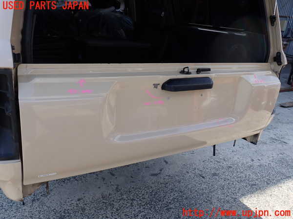 2UPJ-9238251566]ランクル80系(FZJ80G)バックドア リアゲート ハッチ 中古 ASAHI M214 43R-00034_3