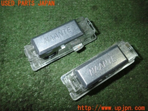 3UPJ=9238260512]BMW 740i(YA30 F01)BMW純正 63312414105 LEDドアプロジェクター カーテシランプ セット 中古_3