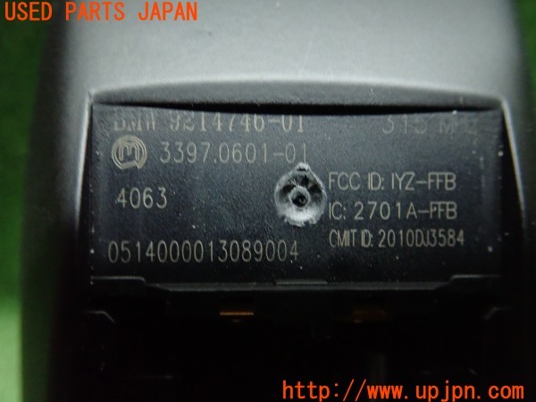 3UPJ=9238260571]BMW 740i(YA30 F01)純正 9214746-01 オーディオナビ リモコン 中古_5