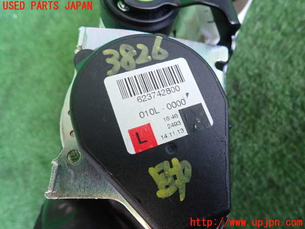 2UPJ-9238267075]BMW 740i(YA30)助手席シートベルト 中古 (F01)_3