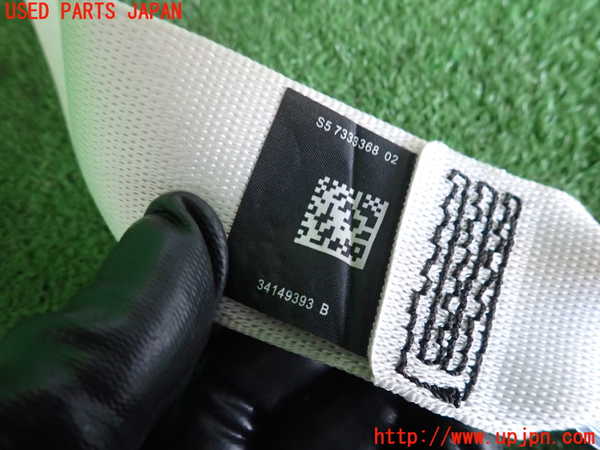 2UPJ-9238267135]BMW 740i(YA30)真中2列目シートベルト 中古 (F01)_2