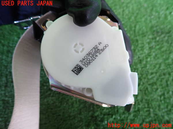 2UPJ-9238267135]BMW 740i(YA30)真中2列目シートベルト 中古 (F01)_3