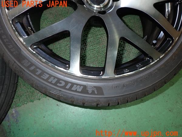 3UPJ=9238270907]RAYS WALTZ FORGED S7 タイヤホイール 19×8J+45 9J+50 PCD120 5穴 MICHELIN PILOT SPORT 5 225/40 255/35ZR19 4本 中古_3
