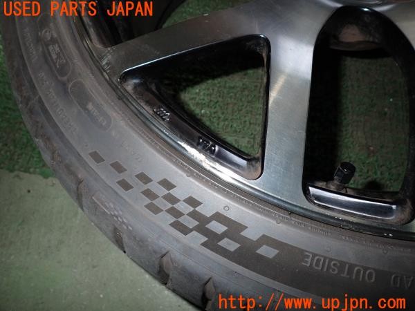 3UPJ=9238270907]RAYS WALTZ FORGED S7 タイヤホイール 19×8J+45 9J+50 PCD120 5穴 MICHELIN PILOT SPORT 5 225/40 255/35ZR19 4本 中古_4