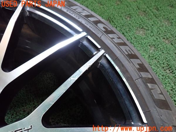 3UPJ=9238280961]ENERGY MOTOR SPORT Individual5 タイヤホイール 20×8.5J +21 PCD112 5穴 MICHELIN PILOT SPORT4S 245/40ZR20 1本 中古_4