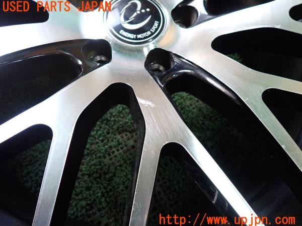 3UPJ=9238280962]ENERGY MOTOR SPORT Individual5 タイヤホイール 20×9.5J +40 PCD112 5穴 MICHELIN PILOT SPORT4S 275/35ZR20 2本 中古_4
